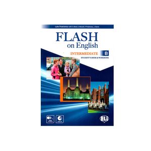 FLASH ON ENGLISH INTERMEDIATE B SBK & WBK + CD