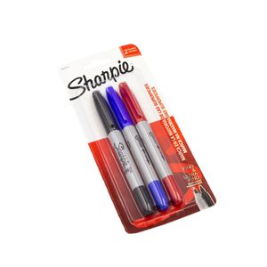 Marcador Sharpie Doble Punta (Estuche X 3)