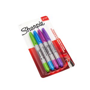 Marcador Sharpie Doble Punta (Estuche X 4)