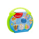 Maletín Color Peps 10 Plumones 12 Crayones 1 Póster