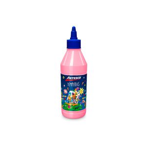 Témpera Escolar 250ml. Rosado