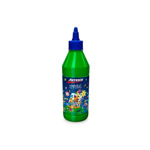 Témpera Escolar 250ml. Verde