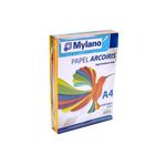 Papel Arco Iris A4 70gr. (Paquete X 500)  Surtido Atlas