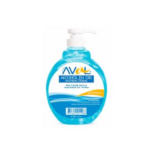 Alcohol En Gel Antibacterial Con Dispensador 380ml.