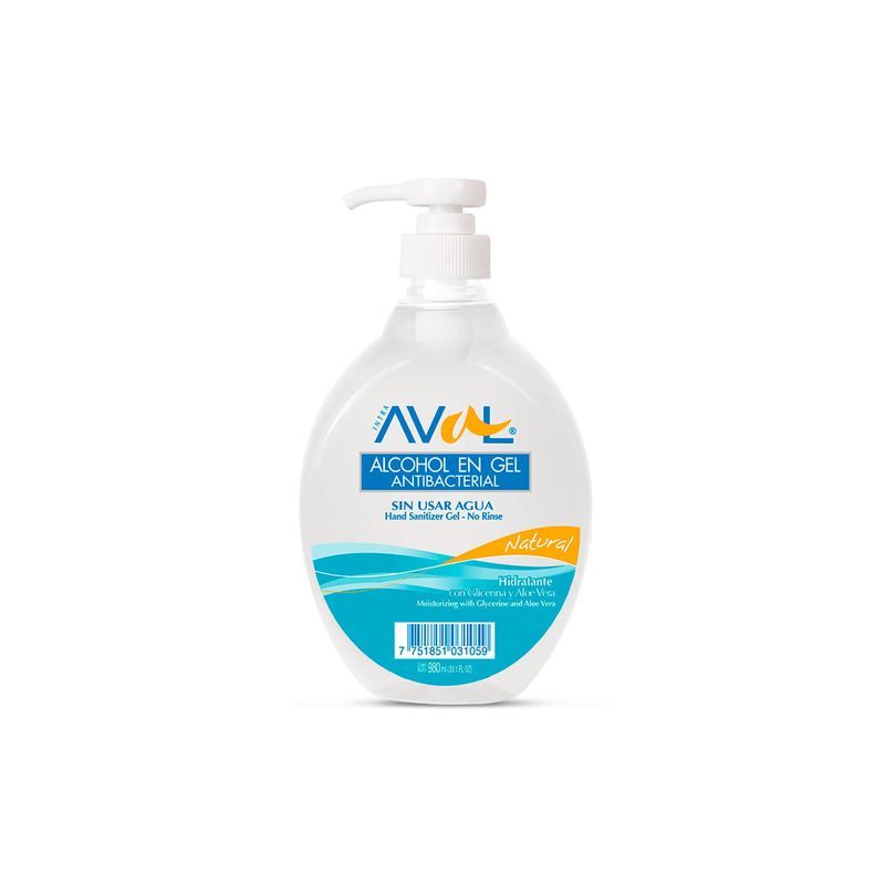 Alcohol En Gel Antibacterial Con Dispensador 980ml._19464