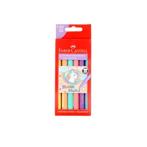 Plumon Delgado Fiesta 45 Pastel (Estuche X 6)