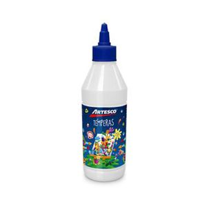 Tempera Escolar 250ml. Blanco