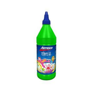 Témpera Escolar 250ml. Neón Verde