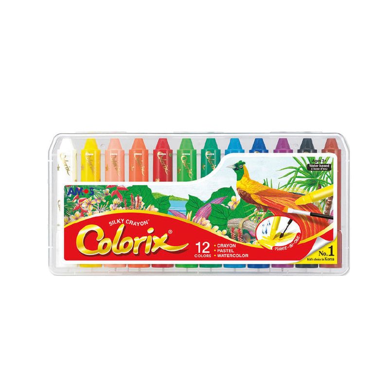 Crayones Colorix 3 En 1 (Estuche X 12)_18991