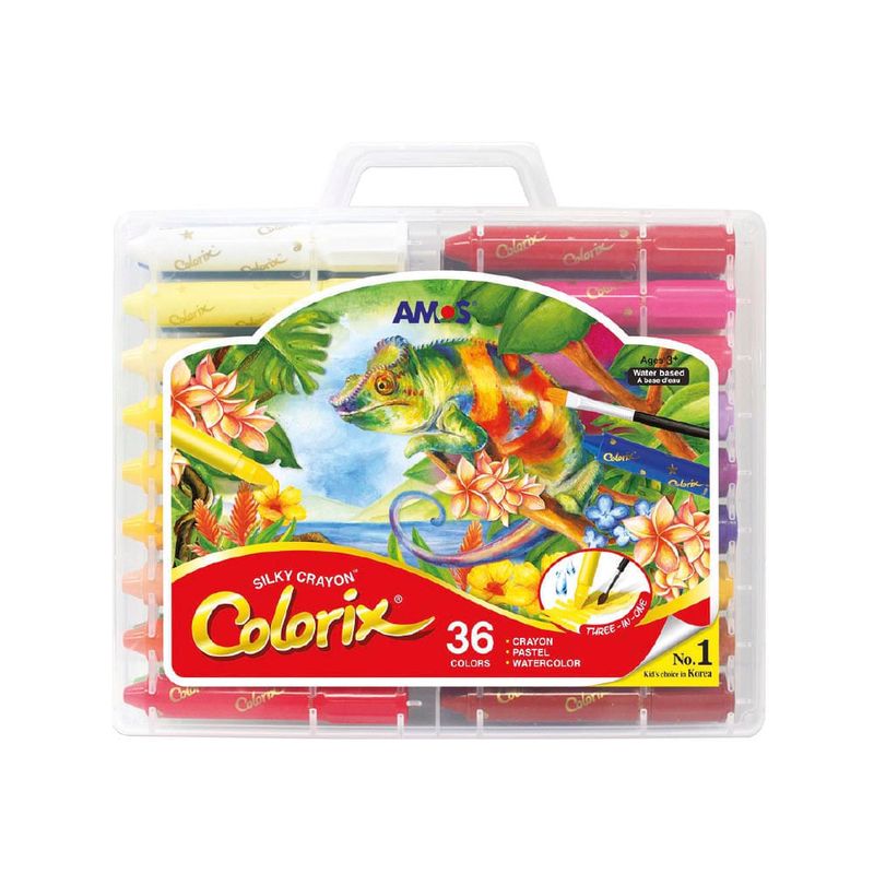 Crayones Colorix 3 En 1 (Estuche X 36)_18993