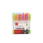 Resaltador twinliner doble punta 24 unidades - Dong-a