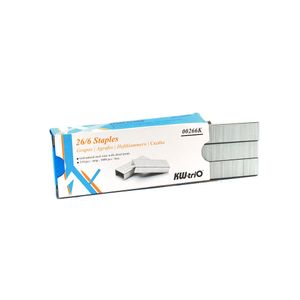Grapa 26/6 (2-20 Hojas) - Caja X 5000