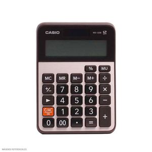 Calculadora De 12 Dígitos Casio Mx - 120 S(B)