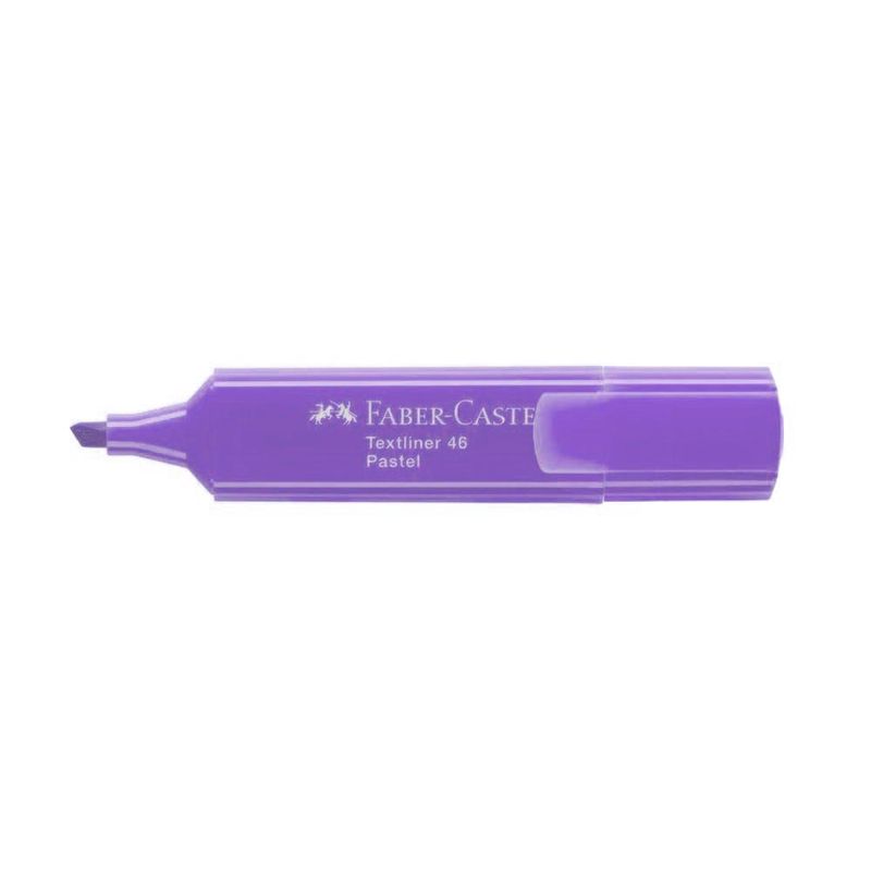 Resaltador Texliner 46 Pastel Lila  Faber-Castell