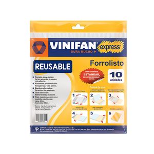 Forro Listo Reusables Express (Bolsa X 10)