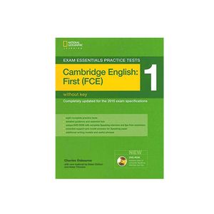 Cambridge First Practice Tests 1 + Dvdrom