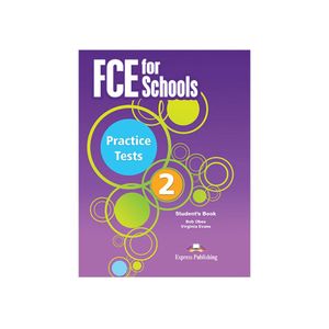 Fce For School 2 Practices Tests Student Book  With Digibooks App