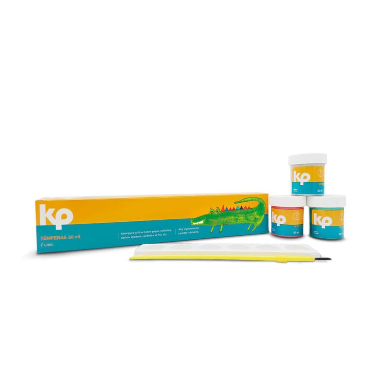 Tempera-Escolar-30ml.--Estuche-X-7--Dos-x-Tres