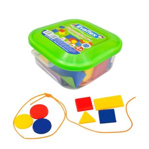 Juego Didáctico Bloques Lógicos N° 7 (Paquete X 48)