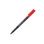 Plumón Permanente 421-F Rojo - Faber-Castell