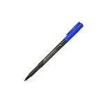 Plumón Permanente 421-F Azul Faber Castell | Dos x Tres