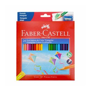 Lápices De Colores Triangulares Ecolápices (Estuche X 24)