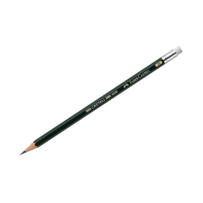 Lápiz Técnico Hexagonal 2B Faber-Castell | Dos x Tres
