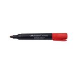 Plumón Permanente Multimark Jumbo 23 Rojo  Faber-Castell