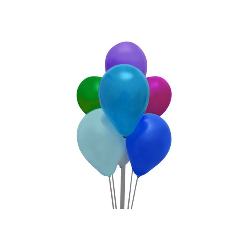 Globos N° 07 Colores Surtidos (Bolsa X 100)