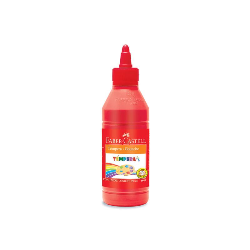 Témpera 250ml. Rojo_20174