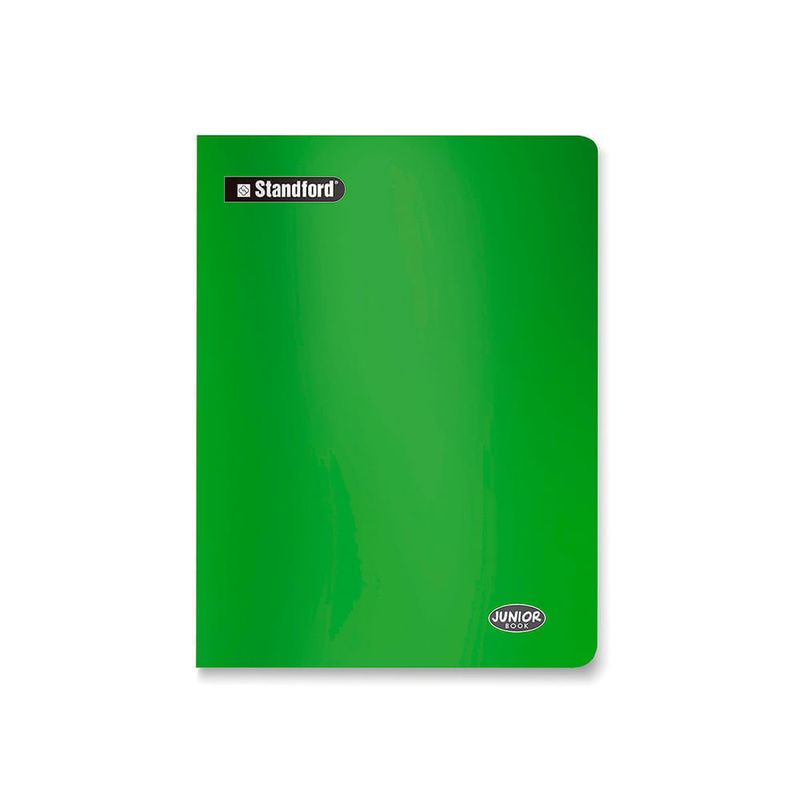 Cuaderno A4 Deluxe Junior 70gr. 80 Hojas Cuadriculado Marco Rojo - Verde_20638