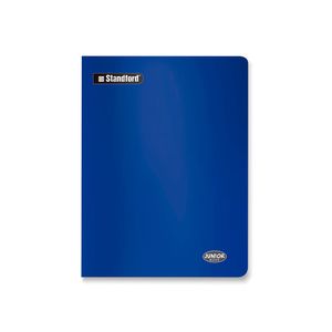 Cuaderno A4 Deluxe Junior 70gr. 80 Hojas Triple Renglón Sombreado Azul