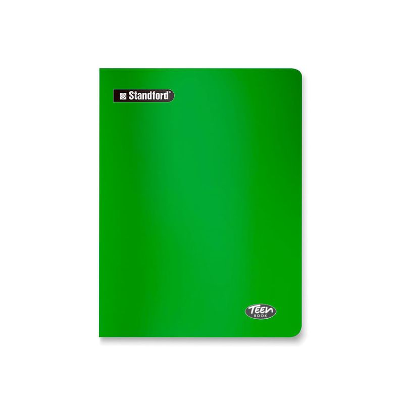 Cuaderno A4 Deluxe Teens 70gr. 80 Hojas Cuadriculado Verde_20610