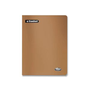 Cuaderno A4 Deluxe Teens 70gr. 80 Hojas Cuadriculado Marrón