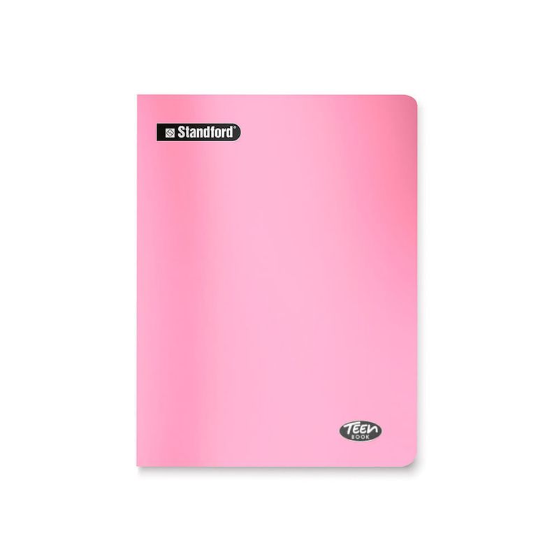 Cuaderno A4 Deluxe Teens 70gr. 80 Hojas Cuadriculado Rosado_20616