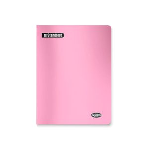 Cuaderno A4 Deluxe Junior 70gr. 80 Hojas Triple Renglón Rosado