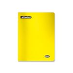 Cuaderno A4 Deluxe Junior 70gr. 80 Hojas Doble Raya Amarillo