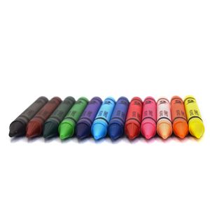 Crayones De Cera Jumbo (Estuche X 12)