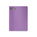 Cuaderno A4 Deluxe Junior 70gr. 80 Hojas Cuadriculado Marco Rojo - Fucsia_20642