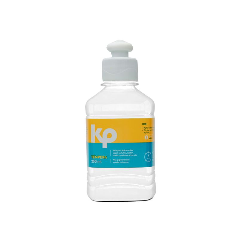Témpera 250ml Blanco KP | Dos x Tres