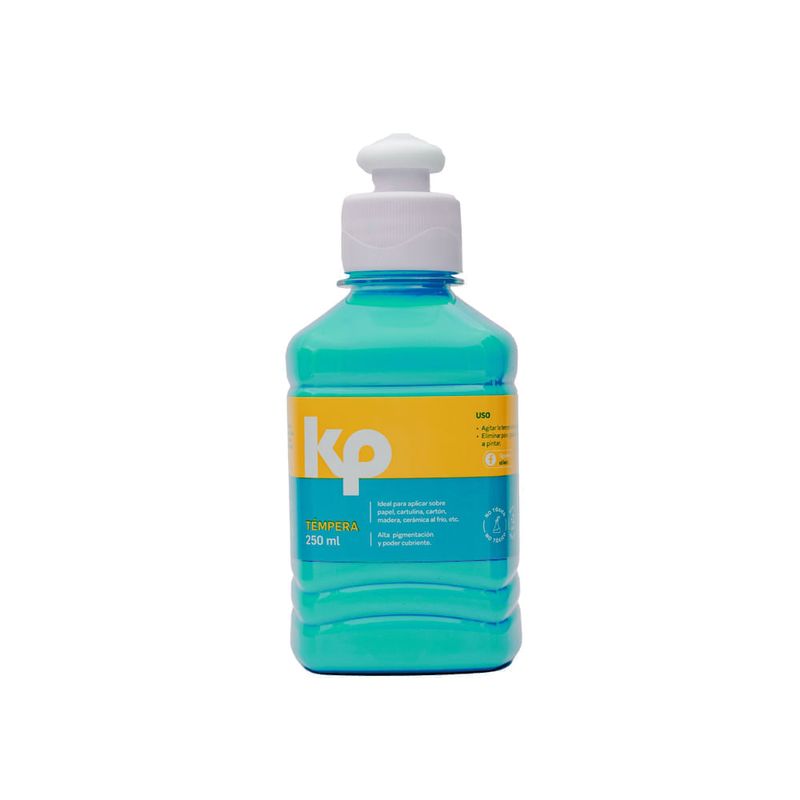 Témpera 250ml 08 Turquesa | Tienda Nutesa