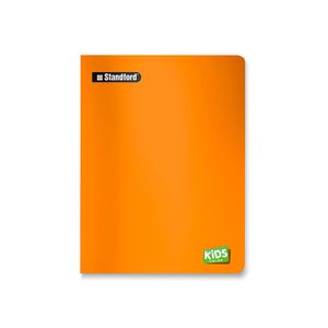 Cuaderno A4 Deluxe Kids 70gr. 80 Hojas Decroly Naranja