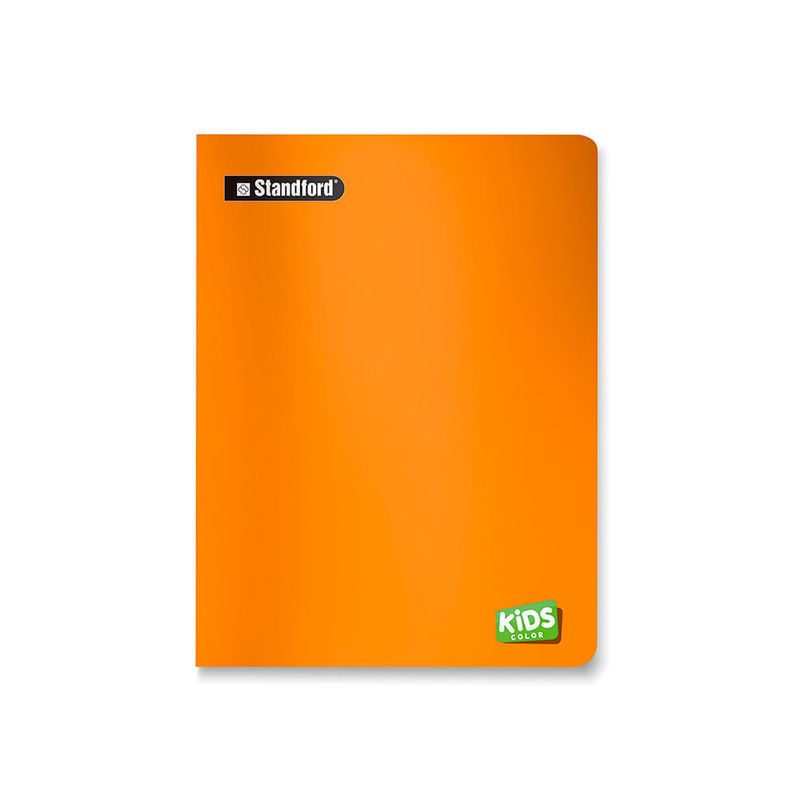 Cuaderno A4 Deluxe Kids 70gr. 80 Hojas Decroly Naranja