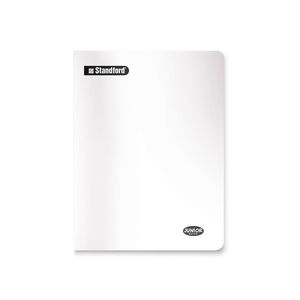 Cuaderno A4 Deluxe Junior 70gr. 80 Hojas Triple Raya Blanco