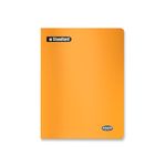 Cuaderno A4 Deluxe Junior 70gr. 80 Hojas Triple Raya Naranja