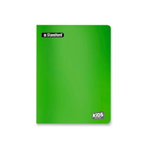 Cuaderno A4 Deluxe Kids 70gr. 80 Hojas Doble Max Verde Limón