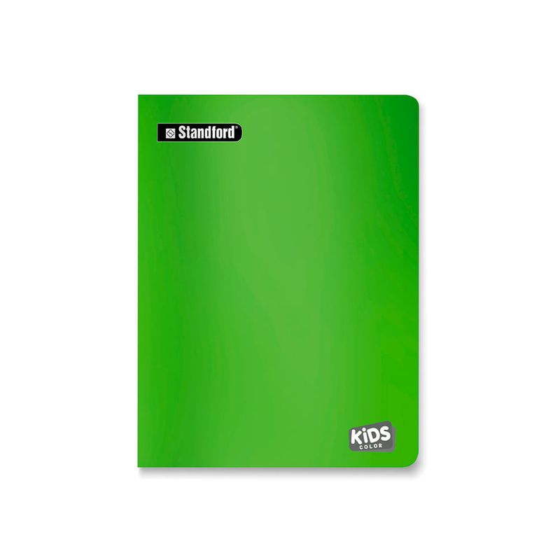 Cuaderno A4 Deluxe Kids 70gr. 80 Hojas Doble Max Verde Limón_20796