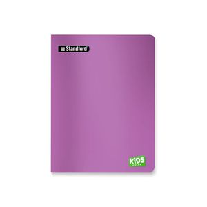 Cuaderno A4 Deluxe Kids 70gr. 80 Hojas Inicial 1 X 1 Fucsia