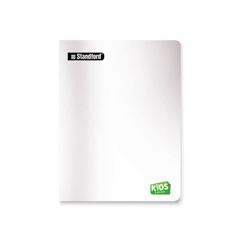 Cuaderno A4 Deluxe Kids 70gr. 80 Hojas Inicial 1 X 1 Blanco_20808