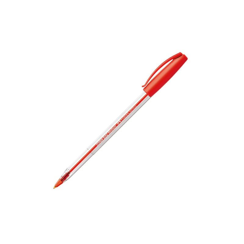 Bolígrafo Trilux 032-M Rojo  Faber-Castell | Dos x Tres